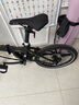 大行（DAHON）自行車20英寸20速超輕鋁合金碟剎成人單車KBA005 黑色BA款油碟 曬單實拍圖