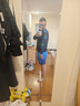 TOSWIM男士泳褲長袖泳衣沙灘沖浪溫泉套裝防尷尬游泳褲 幽藍海域3XL 曬單實拍圖