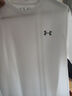 安德瑪（UNDERARMOUR）短袖T恤男 25夏季新款運(yùn)動(dòng)服跑步健身訓(xùn)練打底衫彈力透氣圓領(lǐng)T恤 【彈力快干】【Tech面料】白色 L (175/96A) 曬單實(shí)拍圖