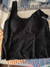 愛(ài)慕創(chuàng  )春夏明動(dòng)6女士圓領(lǐng)帶胸墊寬肩帶打底背心CA721661 黑色400 M 165 曬單實(shí)拍圖