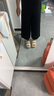 UGG春季女士厚底彈力束帶露趾懶人毛毛鞋 1120876 NAT|自然白色 36 曬單實(shí)拍圖