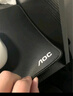 AOC 純色系列 電競(jìng)游戲鼠標(biāo)墊超大號(hào) 800*300*4mm加厚鎖邊辦公鍵盤電腦書桌墊 M170 純黑色 曬單實(shí)拍圖