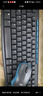 羅技（Logitech）MK275 鍵鼠套裝 無線鍵鼠套裝 辦公鍵鼠套裝 全尺寸 商務鍵鼠套裝 帶無線2.4G接收器 黑藍色 曬單實拍圖