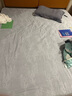 無印良品100%純棉老粗布床單單件 雙人加厚全棉床罩被單230*245cm 曬單實(shí)拍圖