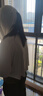 京東京造【高彈透氣-斗篷款】女士防曬服皮膚衣冰絲防曬衣 云白色 L 曬單實拍圖