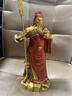 純銅關(guān)公擺件銅像立刀關(guān)二爺托寶武財神大號家居店鋪關(guān)羽武圣裝飾 1號高30厘米立刀托寶款送紅布 曬單實(shí)拍圖