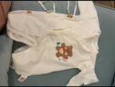 貝瑞加（Babyprints）嬰兒連體衣2件裝新生寶寶蝴蝶衣長袖護肚連身衣滿月服 小熊59 曬單實拍圖