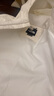 北面（The North Face）沖鋒衣女【經(jīng)典款】硬殼外套戶外防水連帽夾克可打包25春夏|8EYG N3N/暖沙白 M /160 曬單實(shí)拍圖