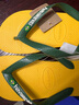 havaianas哈唯納【gigi同款】Brasil Logo巴西元素夾腳人字拖夏情侶拖鞋 1740-流行黃色 41-42 巴西碼 曬單實(shí)拍圖