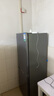 容聲171升雙開(kāi)二門(mén)兩門(mén)家用小電冰箱小戶(hù)型節能超薄冷藏冷凍出租房屋宿舍迷你BCD-171D12D銀國家補貼 曬單實(shí)拍圖