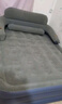 阿爾法三層充氣床墊家用氣墊床加高加厚沖氣床電動充氣簡易折疊打地鋪床 帶靠背+家用電泵 長203*寬152*高52cm 曬單實拍圖