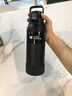 TIGER虎牌不銹鋼真空保溫保冷杯大容量戶外運(yùn)動水杯  1.2L 曜石黑 曬單實(shí)拍圖