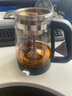 榮事達(dá)（Royalstar）煮茶器養(yǎng)生壺噴淋式煮茶壺?zé)畨仉姛崴畨卣舨鑹?蒸茶器 泡茶壺圍爐煮茶 1L 三擋旋鈕款+濾網(wǎng) 曬單實(shí)拍圖