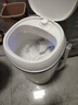VCJ【德國品牌】洗衣機迷你小型家用母嬰兒童寶寶洗內衣內褲洗襪子神器宿舍出租房波輪半自動(dòng)洗瀝一體 曬單實(shí)拍圖