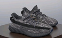 阿迪達斯Yeezy350黏土椰子夏日透氣男女時尚休閑鞋ID4811 42.5 曬單實拍圖