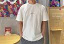 卡賓（CABBEEN）【老花滿印】重磅休閑短褲男2024夏新款寬松運動褲潮流五分褲 煤黑色01 M (170) 48/170 曬單實拍圖