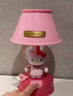 淮夏hello kitty小夜燈哈嘍kt臺燈臥室床頭燈兒童女生送女友中式復古 【粉紅色】helloKitty臺燈2025新款 曬單實拍圖