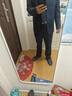 羅蒙（ROMON）西服套裝男秋冬季商務(wù)修身西裝男士正裝結(jié)婚伴郎禮服 藏青色 2XL  曬單實(shí)拍圖