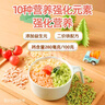 白象科學(xué)加 彩蝶面嬰幼兒輔食面條嬰標(biāo)兒童寶寶營(yíng)養(yǎng)面條120g*3 曬單實(shí)拍圖