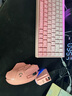 羅技（G）G502無線鼠標 電競游戲鼠標 機械充電筆記本電腦邏輯鼠標送男生男友禮物 G502無線蜜桃粉【無線充電底座】 曬單實拍圖