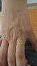 周六福碎碎冰足金999黃金戒指女七夕禮物 計(jì)價(jià)A0113247 11號(hào) 約1.9g  曬單實(shí)拍圖