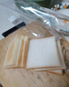 無麩質(zhì)敏寶零食品無小麥無蛋奶純大米吐司面包糕點橋本早餐純手工 【大米吐司--原味】 350g*1個 曬單實拍圖