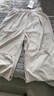 森馬（Semir）休閑褲女質(zhì)感慕斯褲慵懶垂感秋季寬松軟糯肌理闊腿褲107524127005 曬單實(shí)拍圖