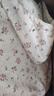 她池碎花連帽衛(wèi)衣外套女2025秋裝新款小個子休閑開衫上衣 曬單實拍圖