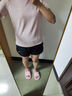 安踏速干套裝丨運(yùn)動(dòng)短袖短褲兩件套女夏季冰絲跑步吸濕透氣羽毛球服 曬單實(shí)拍圖