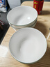 琉皓景德鎮(zhèn)釉下彩陶瓷味碟調(diào)料蘸醬調(diào)味碟家用小清新高顏值陶瓷小碟 6英寸面碗1個(gè) 曬單實(shí)拍圖