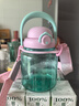 膳魔師（THERMOS）泡泡大肚壺便攜運動(dòng)健身戶(hù)外露營(yíng)大容量水杯隨手杯生日禮物TESA 桃氣青芒（附背帶+吸管） 1000ml 曬單實(shí)拍圖