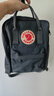 FJALLRAVEN北極狐雙肩包女休閑大容量背包書(shū)包23561-031石墨黑7L 夏季出游 曬單實(shí)拍圖
