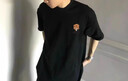 肯奈迪棉質(zhì)寬松短袖T恤男夏季2025新款卡通半袖港風(fēng)chic潮牌男生體恤衫 棉質(zhì)短袖T恤-紙箱小人款 黑色 L 【160-170cm】 曬單實(shí)拍圖