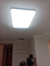 美的（Midea）客廳燈大燈全光譜護(hù)眼led吸頂燈現(xiàn)代簡約140瓦客廳智控A1包安裝 曬單實(shí)拍圖