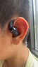 韶音（SHOKZ）OpenFit 2 T920新一代舒適圈開放式耳機掛耳式藍牙耳機運動跑步騎行無線非骨傳導(dǎo) 闌夜黑 曬單實拍圖