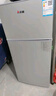 志高電冰箱雙門(mén)家用節(jié)能冰箱出租屋冷藏冷凍環(huán)保迷你冰箱辦公室公寓租房宿舍低噪電冰箱 S192銀色一級(jí)能效【萬(wàn)人推薦】 曬單實(shí)拍圖