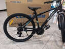 喜德盛山地自行車黑客350 X6鋁合金車架21速變速機(jī)械碟剎 黑銀色15.5寸 曬單實(shí)拍圖