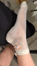 棉十三女童襪子夏季超薄款網(wǎng)眼透氣短襪韓系卡通兒童女孩寶寶襪10雙 曬單實拍圖
