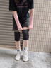 艷茂排球護(hù)膝女生專用專業(yè)防撞防摔運動加厚跪地膝蓋護(hù)具青少年1對L 曬單實拍圖
