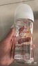 貝親（Pigeon）玻璃奶瓶寬口徑防脹氣240ml L號(hào)奶嘴 6月+ AA188  曬單實(shí)拍圖