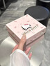 正港三麗鷗Hello Kitty手鏈女輕奢高端純銀首飾送閨蜜女朋友生日禮物 凱蒂貓-花環(huán)【凱蒂貓禮盒】 曬單實(shí)拍圖