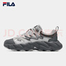 斐樂(lè )（FILA）男鞋蕨草鞋2代老爹鞋易烊千璽同款2025夏季新款透氣休閑鞋運動(dòng)鞋 南極灰/霧霾灰-VA 42 曬單實(shí)拍圖