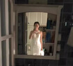 勤馳婚紗新娘主紗重工宮廷風(fēng)緞面白色法式輕婚紗禮服新款輕拖尾主魚男 乳白色 拉鏈加珍珠扣量身定制此選項需提 均碼 曬單實拍圖