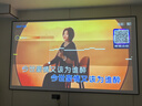 鯨米（JINGMI）投影幕布K1pro極白光子幕布120英寸16:9窄邊畫框硬屏8K家用辦公壁掛投影屏幕適配三色激光投影儀 曬單實(shí)拍圖