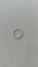 潮宏基足金5G黃金戒指碎碎冰女計價(jià) 御范 SRG30005685 15號戒圈約2.65g 曬單實(shí)拍圖