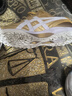 亞瑟士（ASICS）天朗足球亞瑟士全袋鼠皮C3人草TF碎釘比賽訓(xùn)練緩震足球鞋1113A032 金色#1113A032-200 TF碎釘 42 JP265 曬單實拍圖