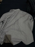 GAP【情人節(jié)】男女裝秋季棉質(zhì)logo條紋長(zhǎng)袖襯衫寬松廓形情侶上衣461250 曬單實(shí)拍圖