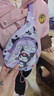 DISNEY迪士尼女童紫色庫洛米胸包小女孩可愛(ài)美人魚(yú)迷你斜跨包包男女童 庫洛米 曬單實(shí)拍圖