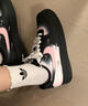 耐克（NIKE）定制AirForce1AF1粉墨玫瑰之名甜酷低幫男女板鞋 粉墨玫瑰四鉤 定制款不支持退換  35.5 全新正品 假一賠三 曬單實拍圖