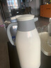 欣美雅保溫壺家用保溫水壺大容量學(xué)生宿舍用保溫瓶茶瓶戶外開水瓶熱水瓶 白色 1L /1.3/1.6/ 2L （多款可選） 2000毫升 曬單實拍圖